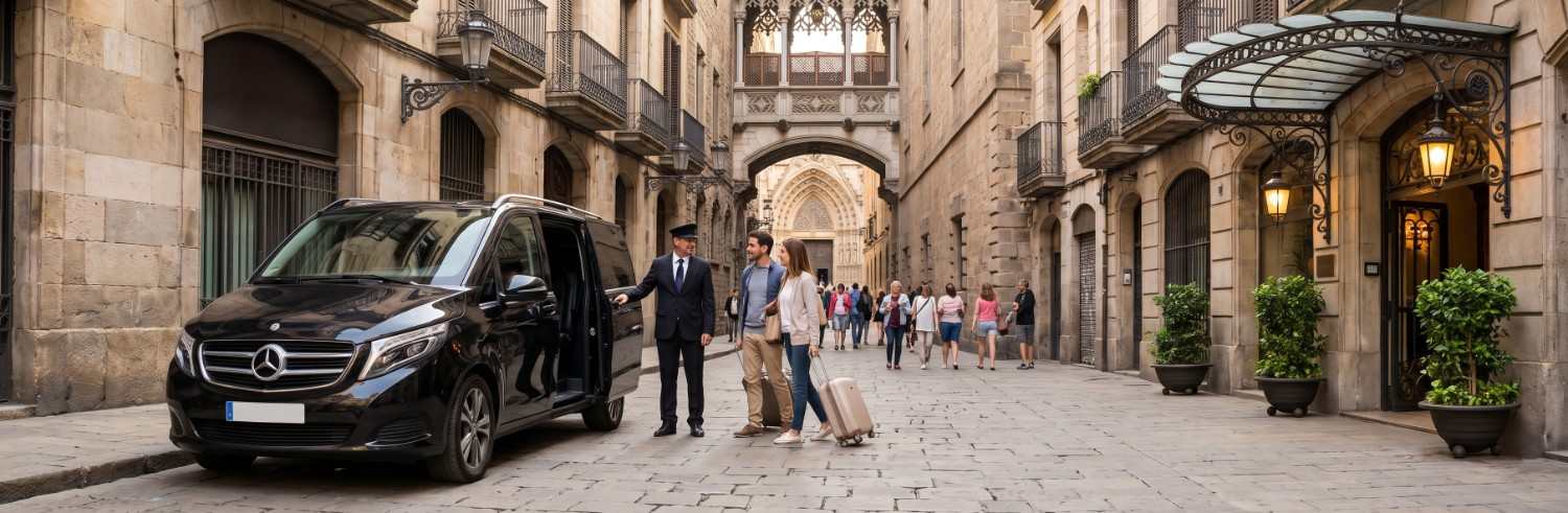Private Car Service from Barcelona Airport to the Gothic Quarter
